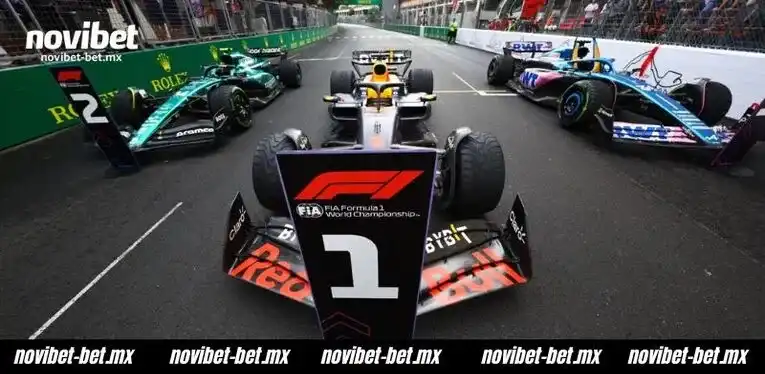 Formula 1 betting at Novibet has a very high winning rate